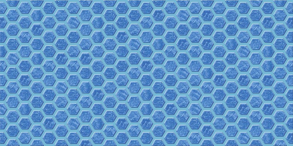Керамическая плитка Axima Анкона Низ Синий, цвет синий, поверхность глянцевая, прямоугольник, 300x600