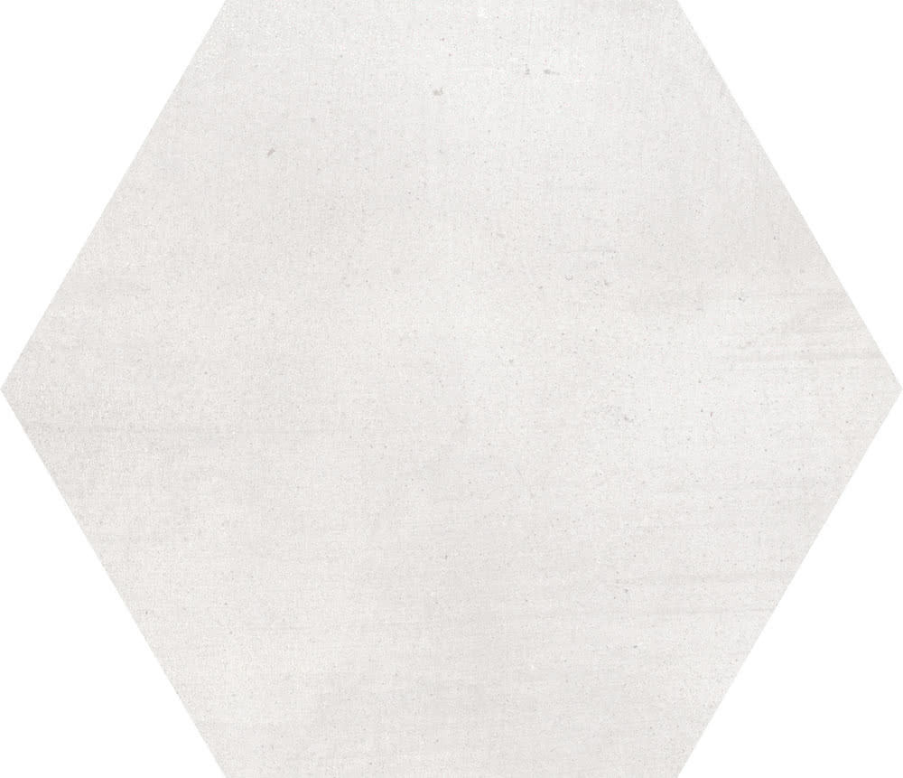 Керамогранит Geotiles Starkhex Nacar, цвет белый, поверхность матовая, прямоугольник, 258x290