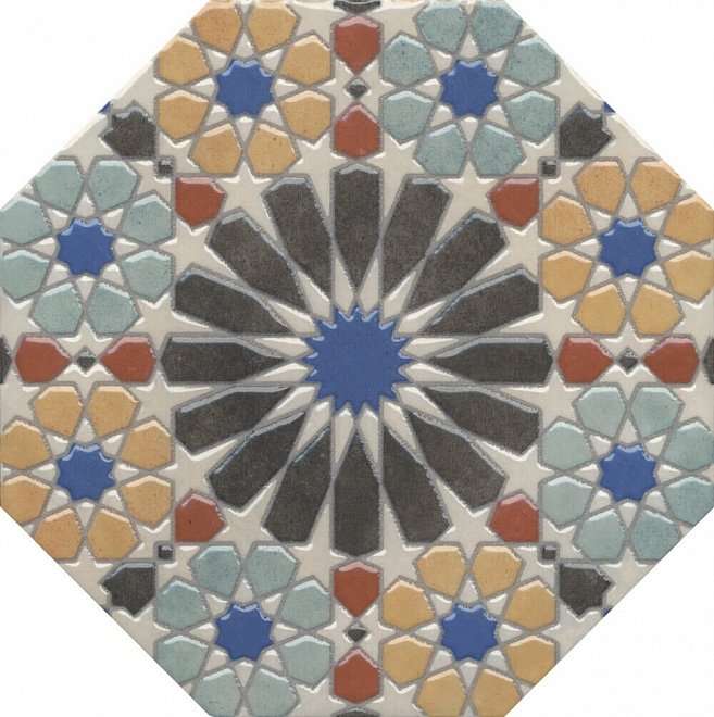 Декоративные элементы Kerama Marazzi Паласио VT\A55\SG2432, цвет разноцветный, поверхность матовая, квадрат, 240x240