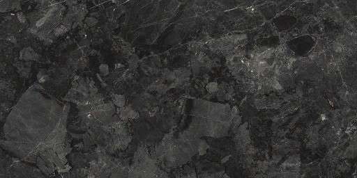 Керамогранит Emigres Viena Negro, цвет чёрный, поверхность полированная, прямоугольник, 600x1200