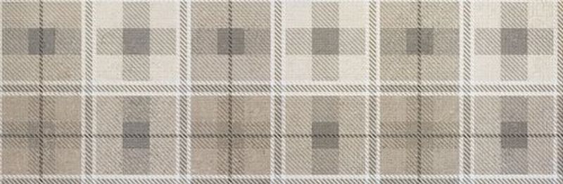 Керамическая плитка Baldocer Belfast Canvas Spin Tartan, цвет бежевый, поверхность матовая, прямоугольник, 280x850