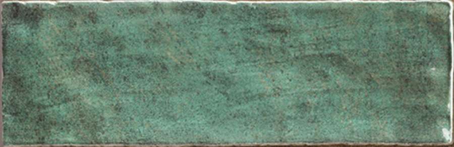 Керамическая плитка Mainzu Positano Smeraldo, цвет зелёный, поверхность матовая, прямоугольник, 65x200