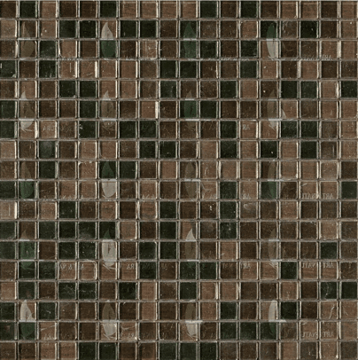 Мозаика Art & Natura Mix Carlo, цвет коричневый, поверхность глянцевая, квадрат, 295x295