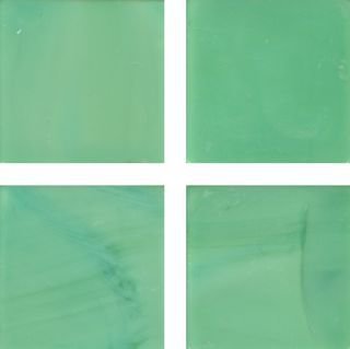 Мозаика Irida Nuance 15.S23(1), цвет зелёный, поверхность глянцевая, квадрат, 327x327