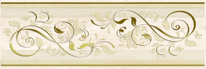 Декоративные элементы Laparet Петра ажур бежевый 17-03-11-659, цвет бежевый золотой, поверхность глянцевая, прямоугольник, 200x600