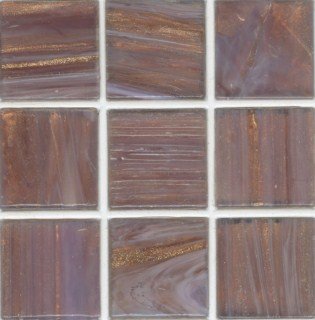 Мозаика Irida Space И20.143(6), цвет бежевый сиреневый, поверхность глянцевая, квадрат, 327x327