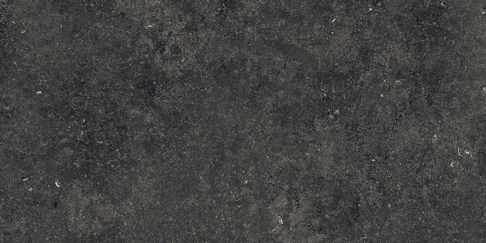 Керамогранит Italon Room Black Stone Grip 610010001467, цвет чёрный, поверхность структурированная, прямоугольник, 300x600