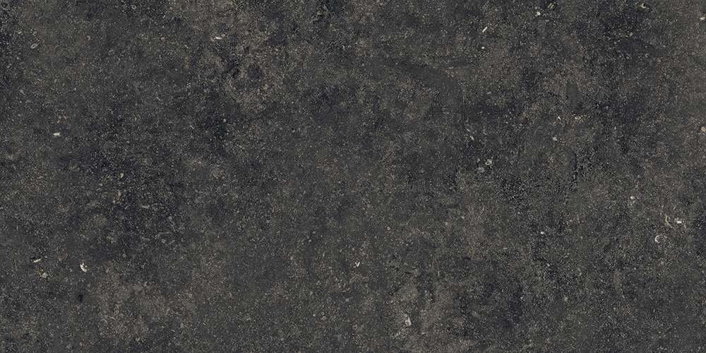 Керамогранит Italon Room Black Stone Grip 610010001467, цвет чёрный, поверхность структурированная, прямоугольник, 300x600