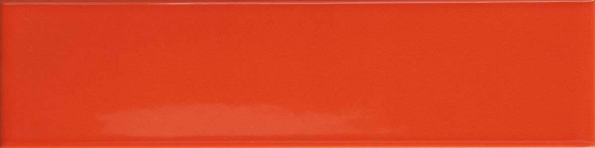 Керамическая плитка 41zero42 Kappa Lobster 4101043, цвет красный, поверхность глянцевая, прямоугольник, 50x200