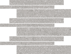 Мозаика Vives Gea Mosaico Rheico AB|C Ceniza, цвет серый, поверхность матовая, квадрат, 300x300