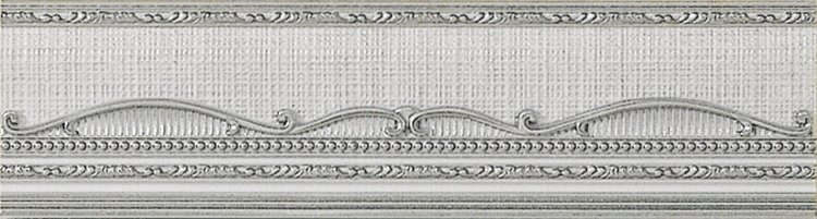 Бордюры El Molino Hermes Plata-Perla Cenefa, цвет серый, поверхность матовая, прямоугольник, 80x300