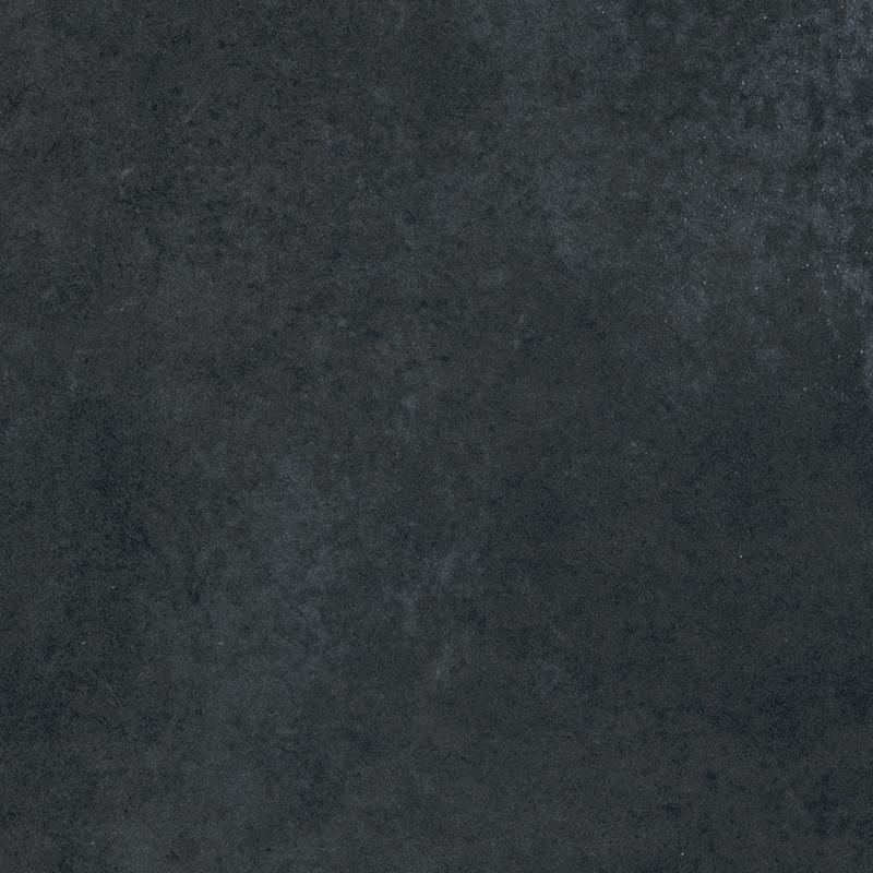 Керамогранит Provenza Vulcanika Raku Nero EFQQ, цвет чёрный, поверхность матовая, квадрат, 600x600