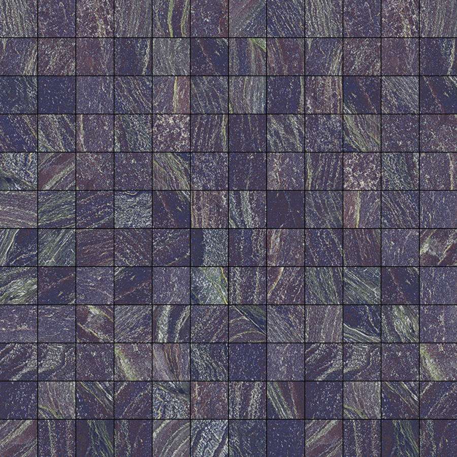 Мозаика Aparici Vivid Lavender Granite Mos 2,5X2,5, цвет фиолетовый, поверхность глянцевая, квадрат, 298x298