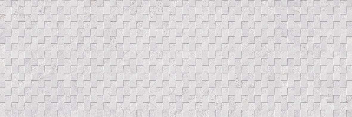 Декоративные элементы Porcelanosa Image White Deco V13895681, цвет белый, поверхность матовая 3d (объёмная), прямоугольник, 333x1000