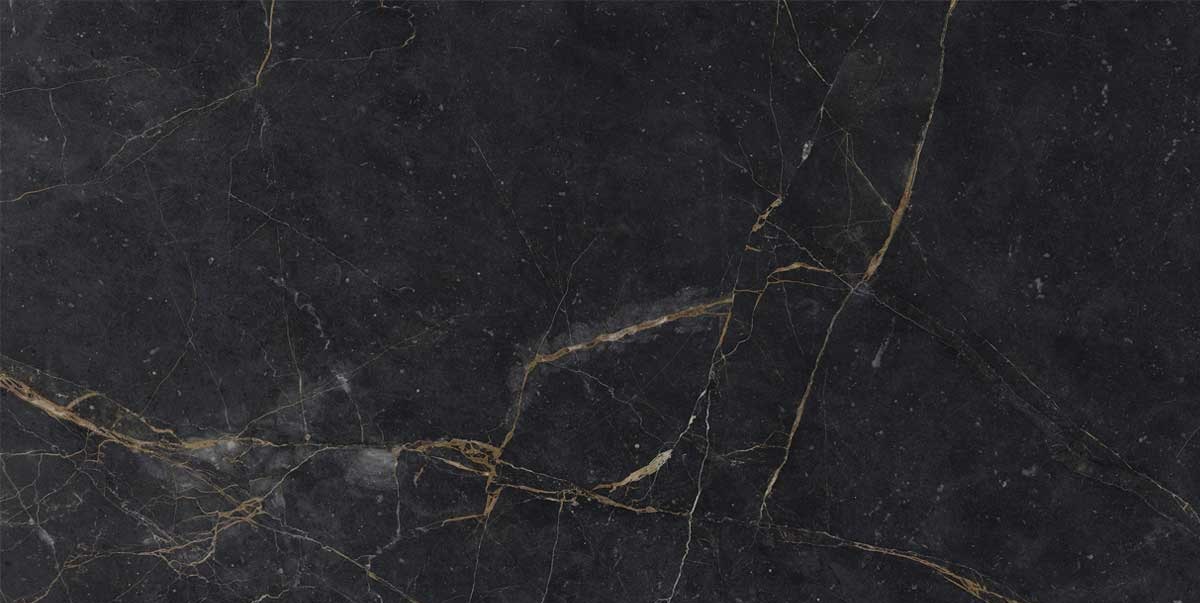 Керамогранит Colli Byron Marquinia, цвет чёрный, поверхность матовая, прямоугольник, 600x1195