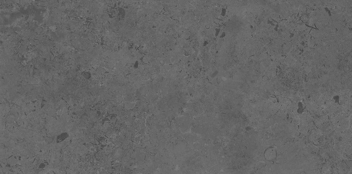 Керамогранит Kerama Marazzi Про Лаймстоун серый тёмный натуральный DD506220R, цвет чёрный, поверхность натуральная, прямоугольник, 600x1200