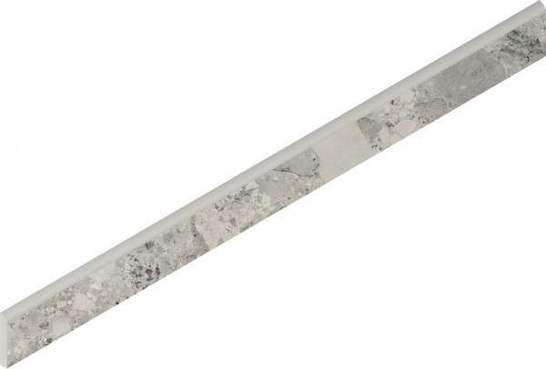 Бордюры Italon Continuum Stone Grey Battiscopa 610130005315, цвет серый, поверхность матовая, прямоугольник, 72x800