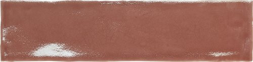 Керамическая плитка Carmen Dynamic Coral, цвет коричневый, поверхность глянцевая, прямоугольник, 75x300