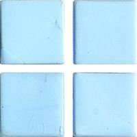 Мозаика JNJ Mosaic C-Jade JA64, цвет голубой, поверхность глянцевая, квадрат, 150x150