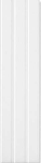Керамическая плитка Grazia Boiserie Bianco Matt. BOI01, цвет белый, поверхность матовая, прямоугольник, 200x800