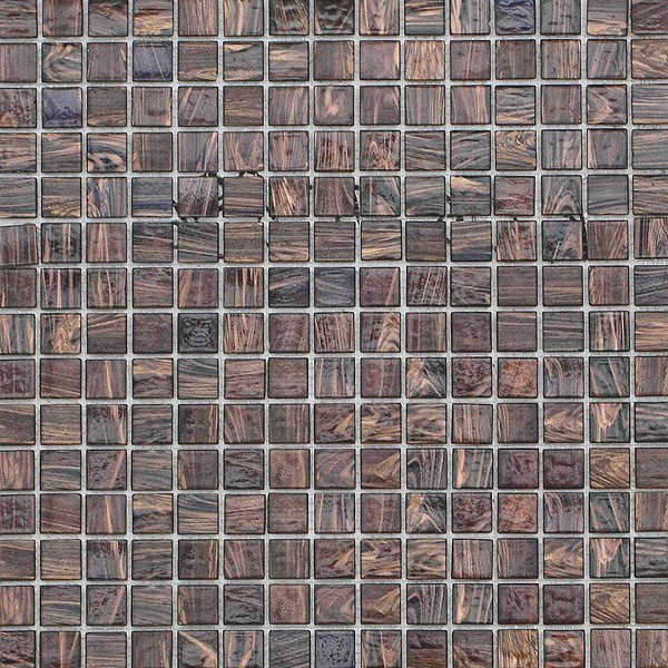 Мозаика JNJ Mosaic Mixed Colored 892JC, цвет коричневый, поверхность глянцевая, квадрат, 327x327