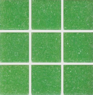 Мозаика Irida Gamma И20.22(2), цвет зелёный, поверхность глянцевая, квадрат, 327x327
