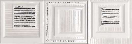 Декоративные элементы Brennero Acqua Dec Tre-Di Bianco Trebif, цвет белый, поверхность глянцевая, квадрат, 250x250