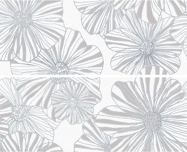 Панно Керлайф Splendida Blanco Composition, цвет белый, поверхность глянцевая, прямоугольник, 402x505