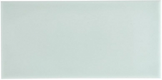 Керамическая плитка Adex ADST1053 Liso Fern, цвет голубой, поверхность глянцевая, прямоугольник, 98x198