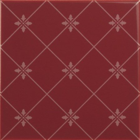 Керамическая плитка APE Lord Delis Burdeos, цвет красный, поверхность глянцевая, квадрат, 200x200