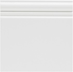 Бордюры Grazia Boiserie Zoccolo Bianco Craquelle ZO01, цвет белый, поверхность матовая, квадрат, 200x200
