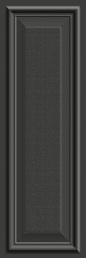 Керамическая плитка Settecento Park Avenue Black, цвет чёрный, поверхность глазурованная, прямоугольник, 240x720