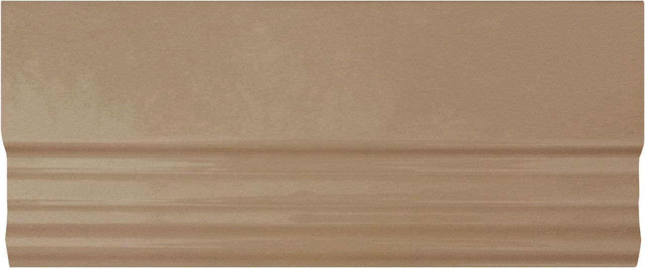 Бордюры Fap Manhattan Sand Alzata, цвет бежевый, поверхность глянцевая, прямоугольник, 125x300