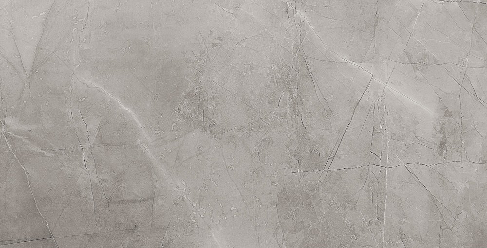 Керамогранит Tubadzin Remos Grey Lap, цвет серый, поверхность лаппатированная, прямоугольник, 598x1198