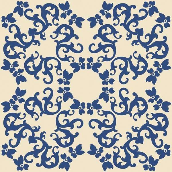 Декоративные элементы Bardelli Bardelli Iris 2 C6, цвет синий, поверхность глянцевая, квадрат, 200x200