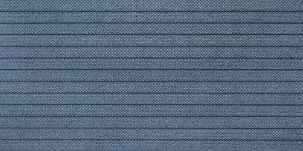 Керамическая плитка Tubadzin Reflection Navy STR, цвет синий, поверхность структурированная, прямоугольник, 298x598