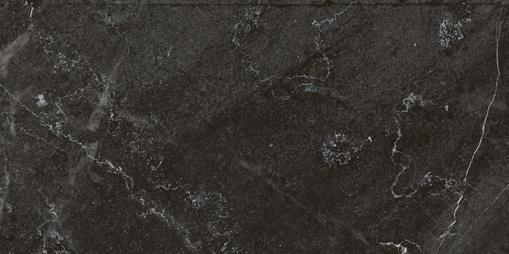 Керамогранит Ocean Ceramic Baron Negro, цвет чёрный, поверхность матовая, прямоугольник, 600x1200