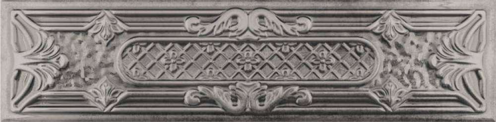 Керамическая плитка Aparici Uptown Lead Toki, цвет серый, поверхность матовая, прямоугольник, 74x298