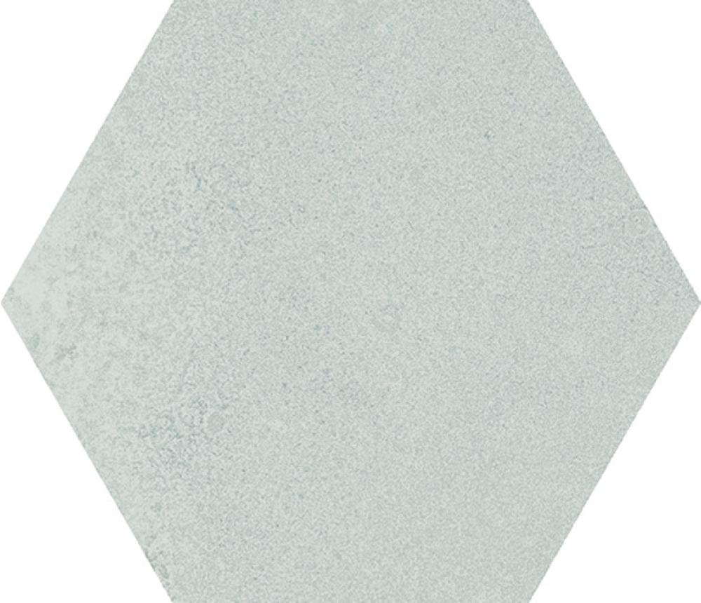 Керамогранит Dune Magnet Exa Argent 188591, цвет серый, поверхность матовая, шестиугольник, 150x170