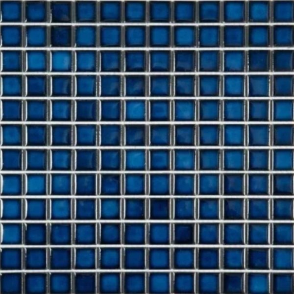 Мозаика NS Mosaic PW2323-26, цвет синий, поверхность глянцевая, квадрат, 300x300