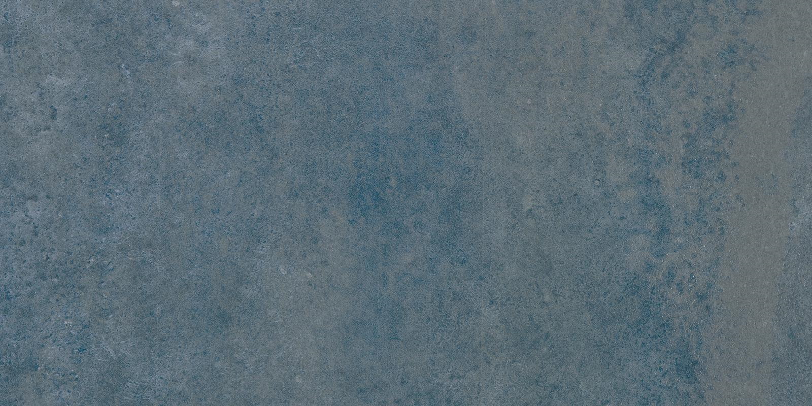 Керамогранит Provenza Vulcanika Raku Blu EFQV, цвет синий, поверхность матовая, прямоугольник, 300x600