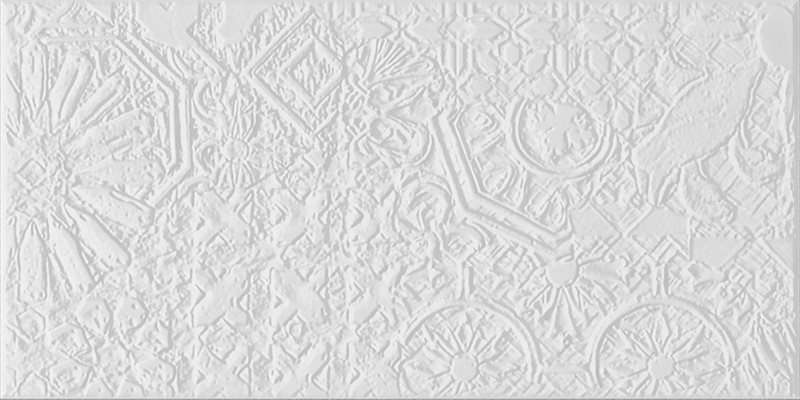 Керамическая плитка Azulejos El Mijares Blanco Mate Garona, цвет белый, поверхность матовая, прямоугольник, 159x317