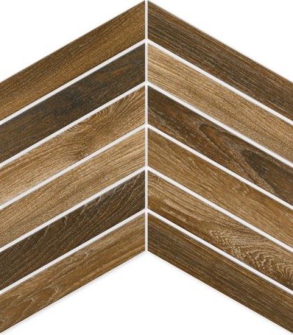 Керамогранит Monopole Arrow Oak, цвет коричневый, поверхность матовая, прямоугольник, 80x400