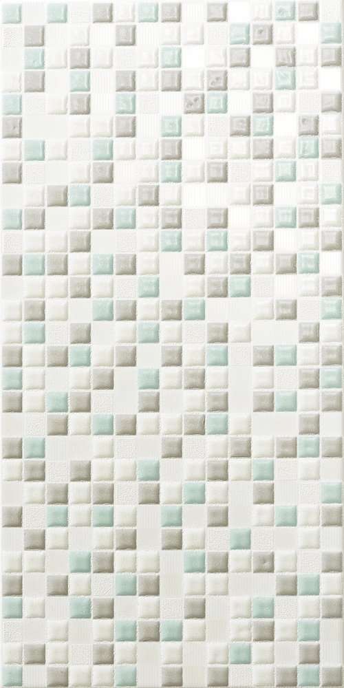 Мозаика Love Tiles Acqua Vela Turchese, цвет разноцветный, поверхность глянцевая, прямоугольник, 225x450