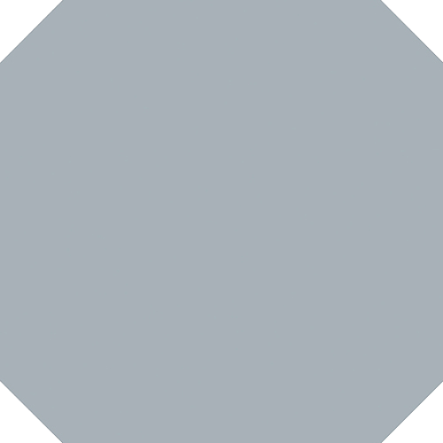 Керамическая плитка Vives Vodevil Octogono Cabaret Humo, цвет серый, поверхность матовая, восьмиугольник, 200x200