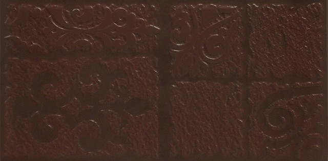 Бордюры Керамин Каир 4 Бордюр Коричневый, цвет коричневый, поверхность матовая, прямоугольник, 147x298
