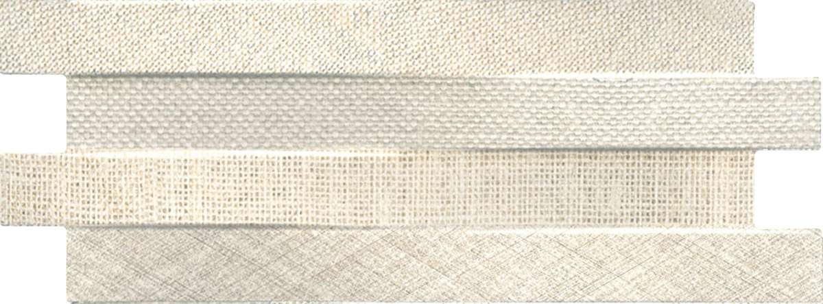 Керамогранит Keradom Canvas Sabbia, цвет бежевый, поверхность 3d (объёмная), прямоугольник, 160x400