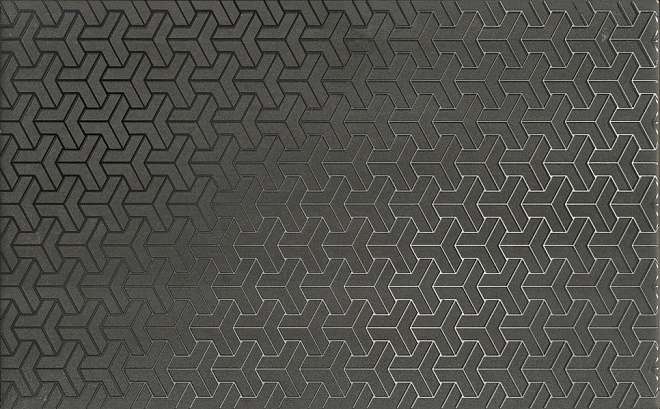 Декоративные элементы Kerama Marazzi Ломбардиа Антрацит HGD\D371\6400, цвет чёрный, поверхность матовая, прямоугольник, 250x400