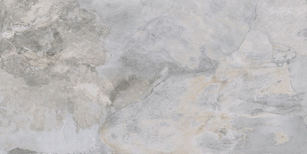 Керамогранит Pamesa Slate Way Pearl Rect., цвет серый, поверхность полированная, прямоугольник, 600x1200