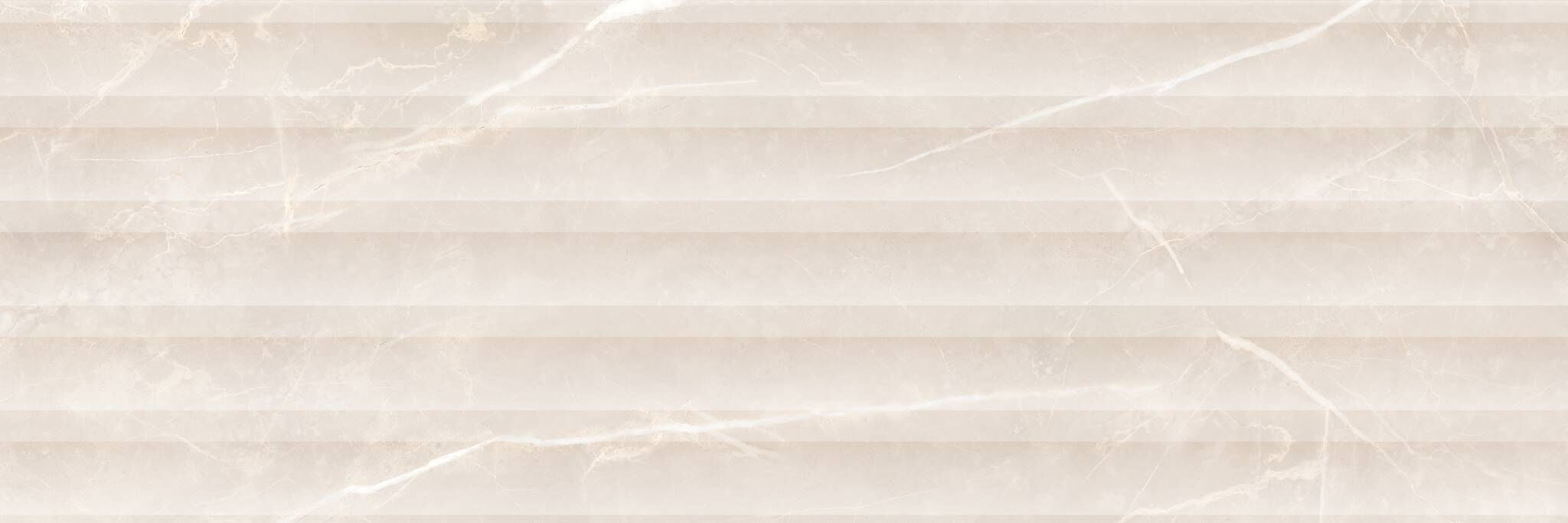 Керамическая плитка Cifre Relieve Venetian Pb Rect Br Ivory, цвет слоновая кость, поверхность глянцевая, прямоугольник, 300x900